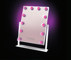 Espejo de Vanidad <span class=keywords><strong>LED</strong></span> con Sensor Inteligente - Atenuación Infinita, Control Táctil, Recargable - Imprescindible para el Maquillaje - Product Image 3