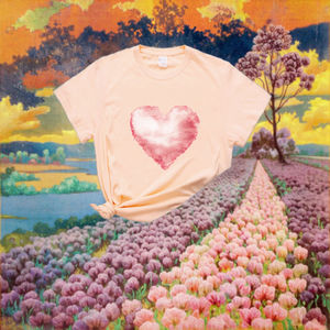 T-shirt pour femme épais 260 g/m², coupe ample, style streetwear, impression personnalisée, coton épais, manches courtes, t-shirt uni pour femme - Product Image 2