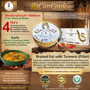 Filete de Anguila Estofado Artesanal Especial con Cúrcuma, Certificado Halal HACCP, Bocadillo de Mariscos Enlatado, Caja de 500g, Producto Nuevo - Product Image 5