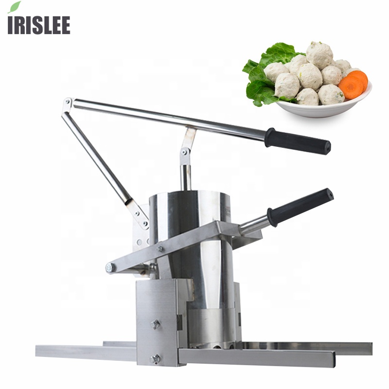 Manual Meatball Machine Vegetable Ball Machine Meatball Processing Kitchen Meat Ball Machine Stainless Steel Meatball Machine