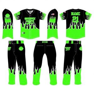 Uniforme de Béisbol Personalizado con Logotipo, Jersey y Pantalón Transpirables, Antibacterianos y de Secado Rápido, Color Personalizado, Superventas - Product Image 1