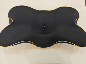 <span class=keywords><strong>2025</strong></span> Sang Trọng Chỉnh Hình Đường Viền Mất Ngủ Ngủ Giường Gối Vàng Đen Tùy Chỉnh Bướm Y Tế Gối Bộ Nhớ Bọt Cổ - Product Image 3