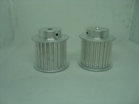 Rueda de polea de transmisión de aluminio de alta calidad T5 Tipo de diente 20 dientes 25mm Ancho de correa Material de aluminio Polea de distribución
