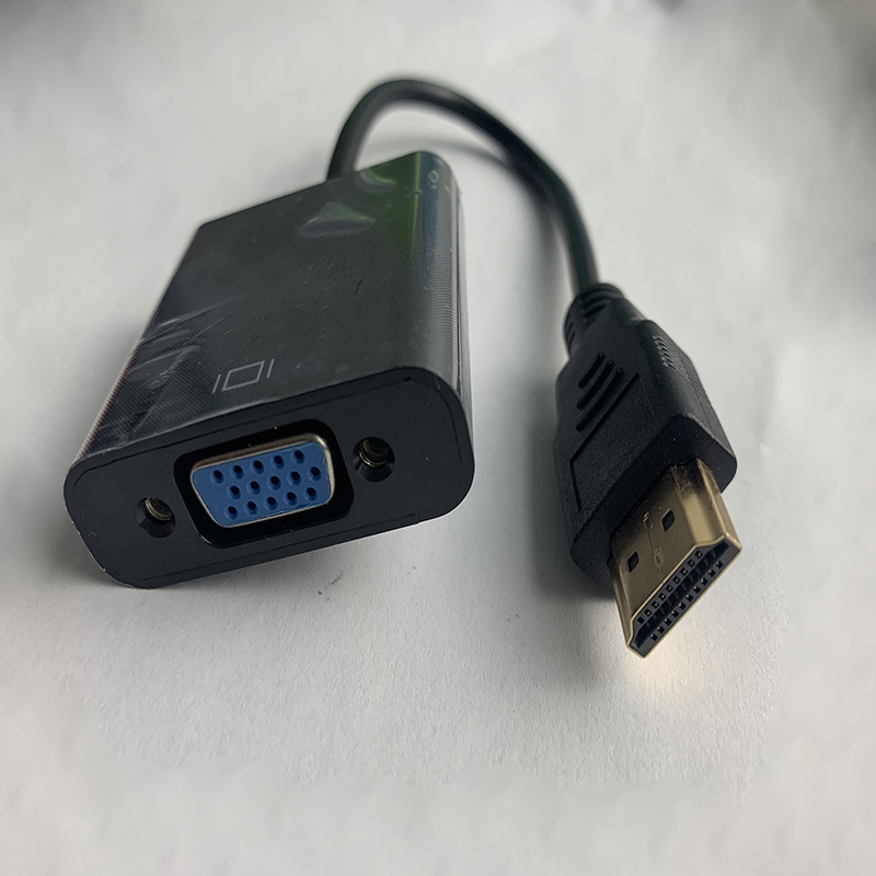 Cáp chuyển đổi HDMI to VGA VEGGIEG VZ612 | Hỗ trợ Full HD 1080P chính hãng