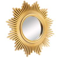 Décoration Intérieure Miroir en Verre Doré Style Nordique pour Chambre Salon Moderne Ensemble Accents Art Luxe Décoration Murale pour la Maison