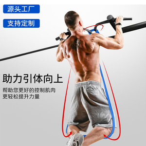 สายยางยืดออกกำลังกาย Amazonian Resistance Band 5-125 ปอนด์ ทำจากวัสดุ TPE สำหรับฝึกดึงข้อ โยคะ ฟิตเนส และออกกำลังกาย - Product Image 3