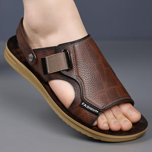 Sandales pour hommes, tongs décontractées d'été, nouvelle version coréenne, sandales décontractées à double usage pour hommes - Product Image 2