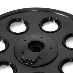 Cymbales de <span class=keywords><strong>batterie</strong></span> électrique Beatello 20 pouces en caoutchouc noir Trash Ride-Ergonomiques et pliables compatibles avec les effecteurs - Product Image 4
