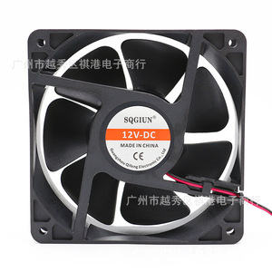 พัดลมระบายความร้อน Sqgiun 120 มม. DC 12V 120x120x38 มม. สำหรับเคสคอมพิวเตอร์เซิร์ฟเวอร์ - Product Image 1