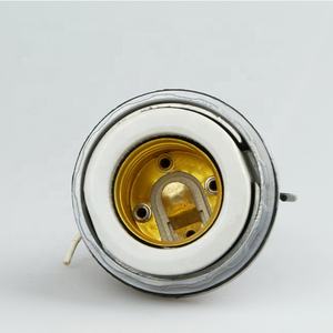 ซ็อกเก็ตโคมไฟหล่ออะลูมิเนียมกันน้ำกลางแจ้ง E27 E40ที่อยู่อาศัยพร้อมที่แขวนกลางแจ้งทนต่อสภาพอากาศทำจากเซรามิก - Product Image 6