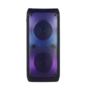 Custom 8 inch trolley speaker speakers audio system sound with wire mic wireless karaoke speaker