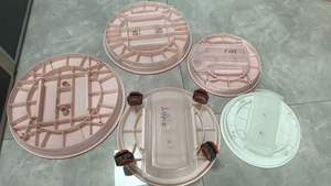 Plant <span class=keywords><strong>Dolly</strong></span> Flower Pot Trolley Planter Pot Holder Mover con 4 ruedas universales Molde usado - Product Image 3