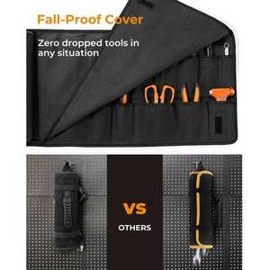 Bolsa de Herramientas Portátil Multifuncional para Electricistas, Bolsa de Almacenamiento para Herramientas de Mantenimiento de Automóviles, Bolsa de Herramientas Enrollable - Product Image 3