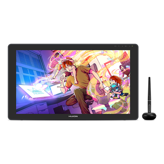 Kamvas 24 Plus GS2402 Pen Display Drawing Monitor Handwriting Input LCD Interactive Displays Graphic Tablets
