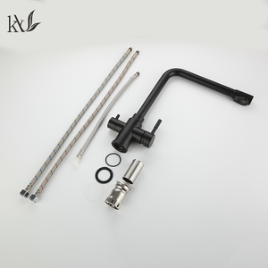 YaKe acciaio inox doppio manico con <span class=keywords><strong>acqua</strong></span> purificata <span class=keywords><strong>rubinetto</strong></span> lavandino <span class=keywords><strong>acqua</strong></span> calda e fredda miscelatore <span class=keywords><strong>rubinetto</strong></span> lavello per cucina - Product Image 6