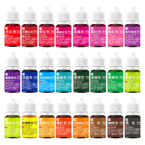 Pigmenti Alimentari all'Ingrosso, Agenti <span class=keywords><strong>Coloranti</strong></span> Rossi Brillanti Idrosolubili per Pasticceria e Uso Sperimentale - Product Image 2