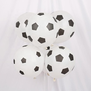 100 Uds 12 pulgadas globos de fútbol de látex grueso globos de fútbol decoración de fiesta para niños FIESTA DE FÚTBOL juguetes para niños - Product Image 2