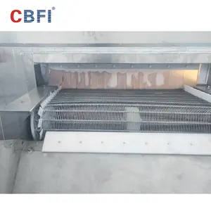 Спиральный охлаждающий конвейер башня спиральная морозильная камера и охладитель для пищевых продуктов Горячая продажа Рыбная производственная линия