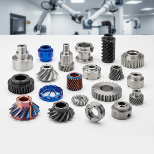 High Precision Metal <b>Fabrication</b> CNC Parts Aluminum Brass Titanium Custom Machining 5 Axis Milling Turning OEM Components - Product Image 1