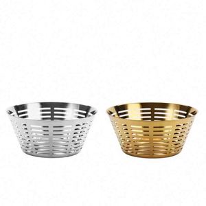 Panier de levage pour pain en rotin naturel rond de qualité supérieure, panier à légumes et fruits robuste en acier inoxydable - Product Image 2
