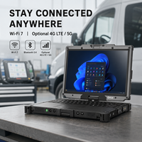 Nouvel ordinateur portable convertible tout-terrain Getac V120, écran tactile, processeur Intel Core Ultra 5, écran IPS de 12,2 pouces, Windows 10/11, 3 ans de garantie, métal, Wi-Fi