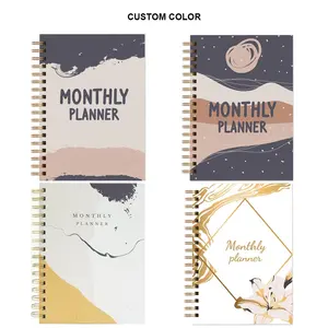 Custom Printing Hardcover Notebook Pregnancy Journal Planner Transparent A5 Notebook Cover Daily Diary Book