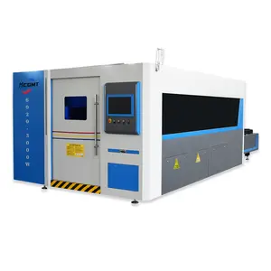 6020 per la lavorazione di lamiere in acciaio inox piattaforma di scambio CNC 3000W macchina per il taglio Laser in fibra