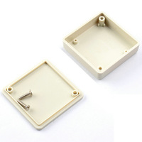 Boîtier en plastique ABS miniature 51*51*15mm, petite boîte de jonction pour projet électronique et boîtier d'instrumentation PCB