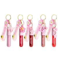 58 Couleurs Gloss à lèvres waterproof, Rouge à lèvres liquide en capsule longue tenue, Anti-transfert, Haute pigmentation, Marque privée