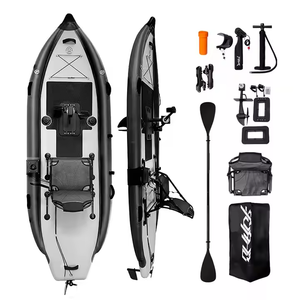 Yêu Thích 2025 Phong Cách Mới Xách Tay Có Thể Tháo Rời Bàn Đạp Ổ Đĩa Inflatable Thân Thiện Với Môi Biển Người Duy Nhất Câu Cá Kayak - Product Image 1