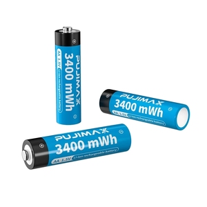 PUJIMAX Großhandels preis Li-Ionen-Akkus 1,5 V AA Lithium-Ionen-Akku Doppelte wiederauf ladbare Batterie für Haushalts geräte - Product Image 1