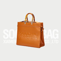 Soochic robe bleu clair femmes seau sac fourre-tout de luxe sangle réglable dames sacs à main décontracté Faux cuir couture sacs à bandoulière