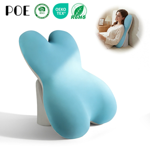 Grand <span class=keywords><strong>coussin</strong></span> de dossier de <span class=keywords><strong>lit</strong></span> en mousse à mémoire de forme personnalisable avec technique de couture pour un soutien semi-superposé et un sommeil optimal - Product Image 1