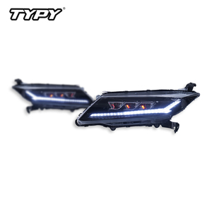 Conjunto de faros delanteros TYPY para Honda City 2015-2019: kit de conversión de lentes LED con luces diurnas e intermitentes secuenciales - Product Image 6
