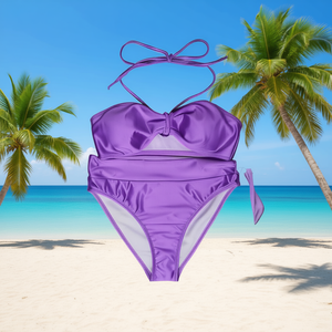 Copricostume Sexy da Donna in Chiffon per l'Estate, Sarong Bikini, Copricostume Kaftan da Spiaggia S06064-11 - Product Image 3