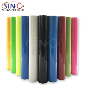 Láminas de vinilo de transferencia de calor de PU a prueba de agua de color PU de alta calidad 0.5X25M para bolsa de vinilo textil para <span class=keywords><strong>ropa</strong></span> - Product Image 1