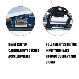 Stabilisateur à 2 axes AIRIXXI pour moteur brushless 2208 en aluminium CNC 3/3+/4, contrôleur BGC3.0 12V - Product Image 3