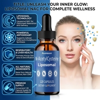 Ausreson OEM Nac Gouttes Liposomales Liquides Complément Alimentaire pour la Santé Marque Privée Immunité Yeux N Acétyl Cystéine Gouttes Liposomales NAC