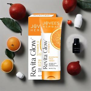Jovees bitkisel Revita Glow Vit <span class=keywords><strong>C</strong></span> yüz yıkama 75 Gm özel formülü ile - Product Image 4