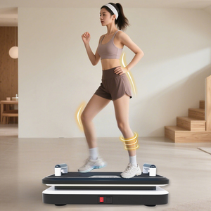 Plateforme vibrante d'exercice pour la maison 2026 avec poignées de pompes, machine de vibration corporelle complète pour la perte de poids et la combustion des graisses - Product Image 6