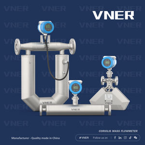 Sensor de Fluxo de Massa <span class=keywords><strong>Coriolis</strong></span> Personalizável da Série VNER KSMF, Flange em Aço Inoxidável SS304, Precisão de +/-0,2% para Líquidos/Gases Liquefaídos - Product Image 5