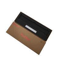 Boîte avec base et couvercle en carton couché, pelliculage mat, marquage à chaud, emballage cadeau personnalisable, prix négociable, impression industrielle