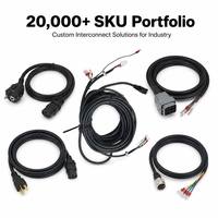 Kabel Daya AC USB-C 3.1 Tahan Air IP67 dengan Jack DC, Konduktor Tembaga Murni, Isolasi Nilon & Karet