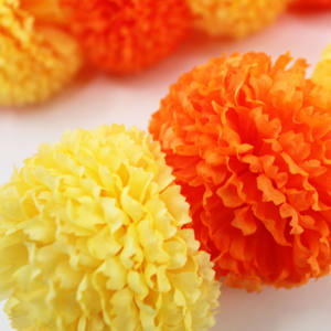 Venta al por mayor <span class=keywords><strong>de</strong></span> flores <span class=keywords><strong>de</strong></span> caléndulas artificiales guirnalda Fiesta mexicana Día <span class=keywords><strong>DE</strong></span> LA MUERTE decoración funeraria para <span class=keywords><strong>Dia</strong></span> <span class=keywords><strong>De</strong></span> <span class=keywords><strong>Muertos</strong></span> guirnalda - Product Image 6