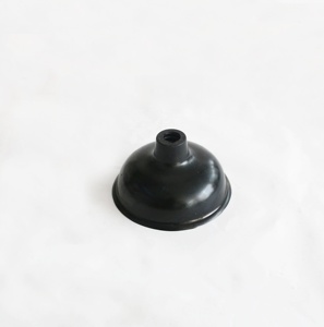 Middle East- Africa Market , Green Plastic Handle, 5.5inch Black Rubber Toilet <strong>Plunger</strong> - Product Image 4