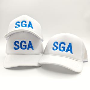 หมวกตาข่ายคุณภาพสูง ผ้าฝ้าย 100% ระบายอากาศได้ดี หมวกเบสบอลทรงทรัคเกอร์แบบโฟม - Product Image 3