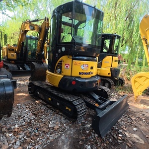 Miniexcavadora Usada Komatsu PC35MR de 3 Toneladas, Modelo 2020, de Alta Calidad y Bajo Número de Horas de Trabajo, con Motor para Uso Agrícola - Product Image 1