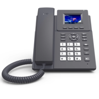 Hervorragendes 2,4-Zoll-Farbdisplay Einstiegsmodell Freisprecheinrichtung USB RJ45 PoE IP-Konferenz SIP 2-Benutzer Dual-Band VoIP-Telefon