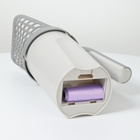 Nouvel Ensemble de Pelle à Litière Monobloc en Plastique 2025 avec Sac à Litière Intégré – Outil Portable et Amovible pour le Nettoyage des Chats
