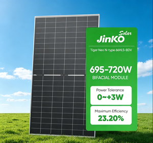 Meilleur prix - Panneaux solaires Jinko N-Type de catégorie 1 - JKM695-720N-66HL5-BDV-Z2-EU - 695w-720w - Module bifacial avec double vitrage en stock - JKM695 - Product Image 1